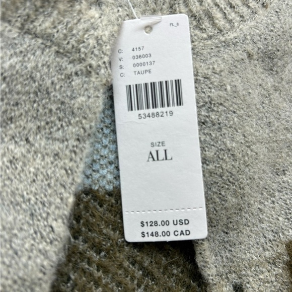 Anthropologie Akemi + Kin Tribal Print open front Cardigan Sweater O/S NWT - Picture 9 of 14